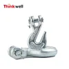High Quality Zinc Plating G70 Forged Clevis Chain Grab Hook for Lifting