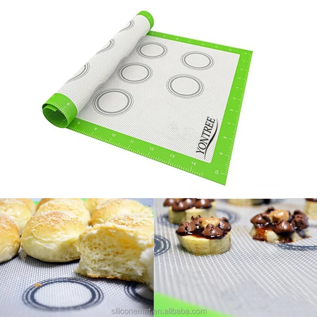 top selling silicone macaron baking mat silicone cookie sheet