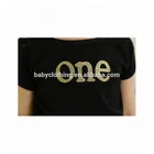 Latest baby clothing glitter short top pink sequin short outfit wholesale girls clothes