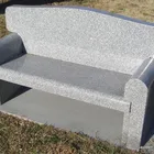 Chinese Cheap Grey G603 Granite memorial bench
