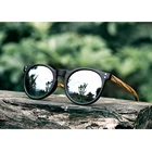 Wholesale fashion mens wooden bamboo sunglasses sun glasses