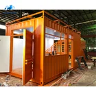 50 square meters modify prefab log mini container house