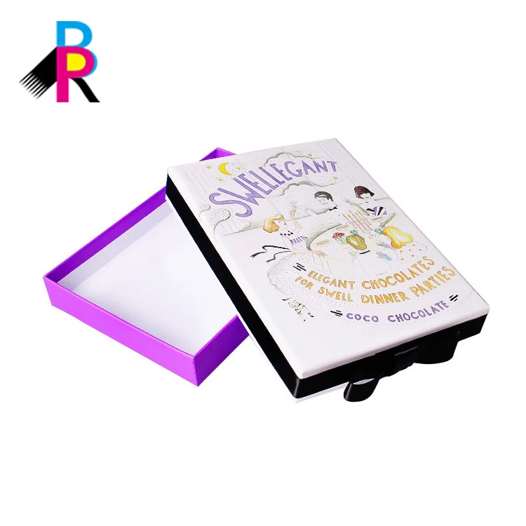 beautiful design attractive chocolate packaging paper gift box
