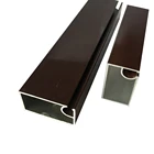 Customized color aluminum kitchen cabinet door frame profile