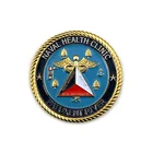 Custom 3D Soft Gold Plated Metal Challenge Coins For Sports