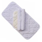 Organic Bamboo terry infant changing pad Waterproof portable diaper Changing Pad Liners Absorbent Baby Crib Mattress Pad
