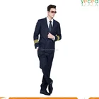 High quality custom fashionable airline pilot uniform for captain
