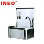 Wholesale Good Quality Commercial Stainless Steel Knee Operated Hand Washing Sink
