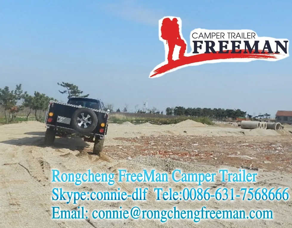 rongcheng camper trailer high quality camper trailer caravan