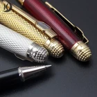 BL-165 High quality custom made luxury Gold silver red arabic roller ballpoint pen