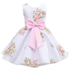 Best Selling Product Baby Cloth Wedding Party Floral Kid Boutique Clothing Flower Girl Dress