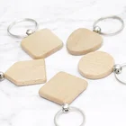 Wooden Keychain wholesale custom LOGO beech keychain