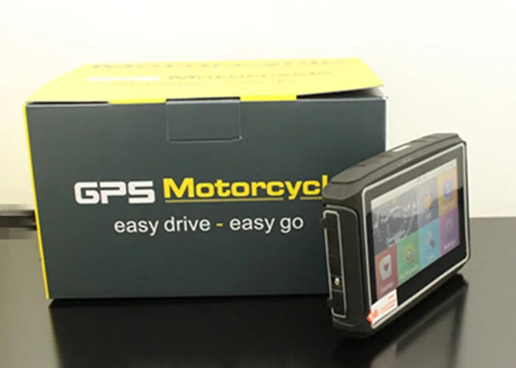 Newest 4.3" Inch Motorcycle Gps/gsm Waterproof Motorcycle Gps