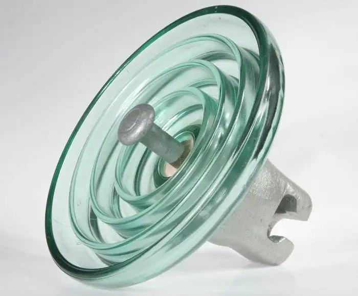 2021 year medium voltage toughened glass insulator LXP-40 glass insulator
