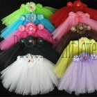 Baby Cheap Tutu Pettiskirt Girls Skirt Colorful Children Flowers TUTU Skirt Girls