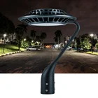 DLC ETL Listed Dimmable LED Post Top Lantern 30W 50W 75W 100W Outdoor Garden Area Pole Light