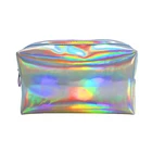 High Quality Custom Logo Shiny Make Up Bag Organizer,Glitter Cosmetic Bag,Cosmetic Travel Bag