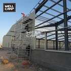 Steel High Rise Steel Structural Warehouse Gwadar Elegant Double Storey Warehouse