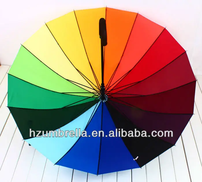 rainbow umbrella  (5)