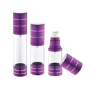 15ml 30ml 50ml natural plastic airless pump bottle for packaging for cosmetic products