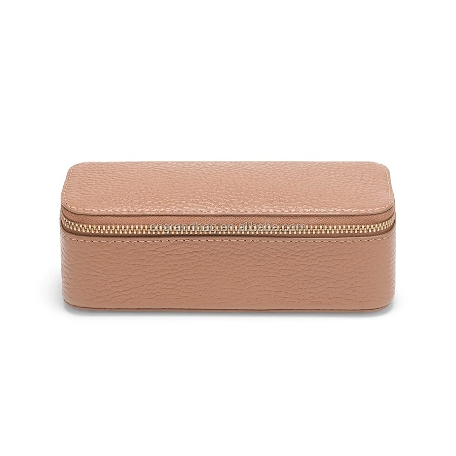 luxury separate jewelry organizer set leather case jewelry box
