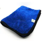 Water Absorbent Soft Auto Detailing Buffing Drying Car Wash Towel 600gsm 16x24 Plush Microfiber Cleaning Cloth