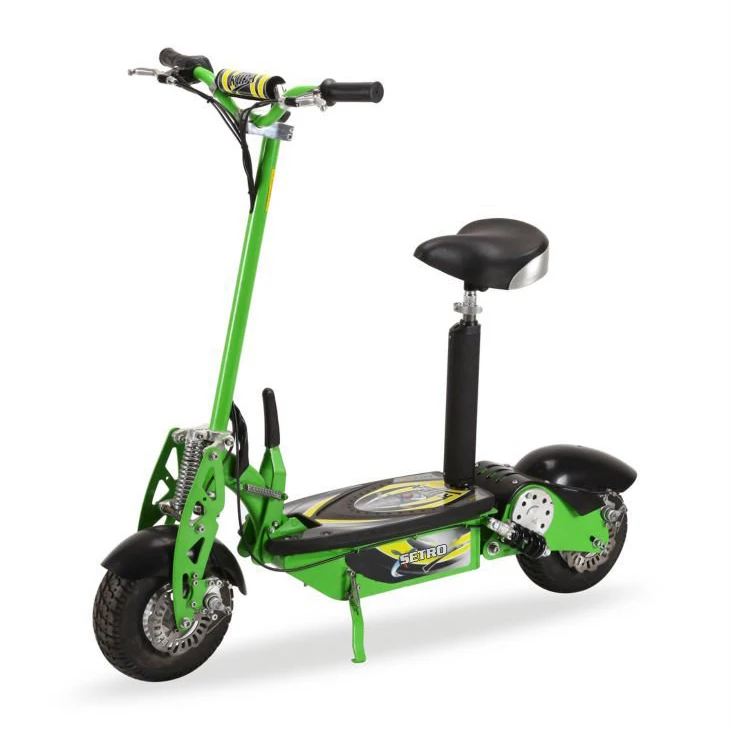 Eco-friendly Lightweight Powered Electrique Scooter Folding Electric Bike