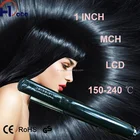 1 inch CE,RoHS,GS hair flat iron with LCD display and MCH heating elements