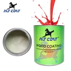 Super Fine White Pearl matt finish wood paint 2K Solid Color Top Coat