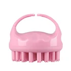 Colorful Shampoo Scalp Silicone Hair Detangling Massage Brush