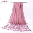 wholesale fashion women scarf silk embroidery scarf designs summer scarf