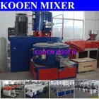 SRL series plastic pvc powder heating and cooling vertical horizontal compound mixing mixer machine unit group