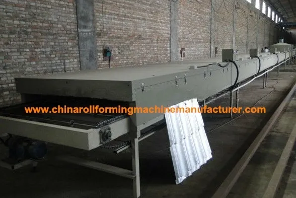 press machine tile stone outdoor floor line production
