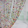 2016 High Quality Wholesale Acrylic Plastic Colorful Beaded Curtains For Windows Decoration