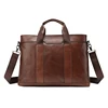 Factory Dropship Fashion 305 Messenger Handbag Lawyer Business Leather Briefcase Computer Bag For Men