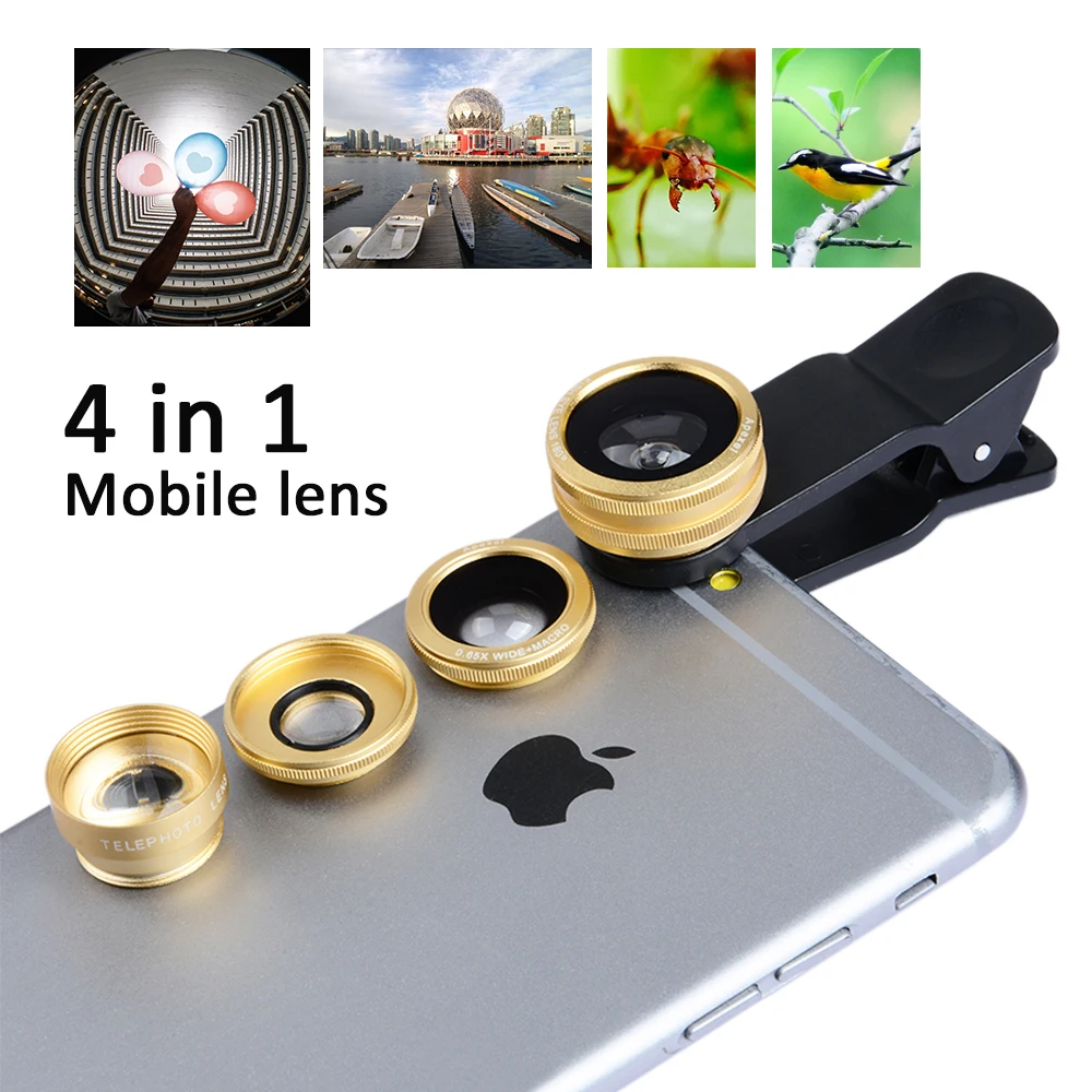 New Hot Mini Camera Lenses For Mobile Phone Detachable Universal Clip
