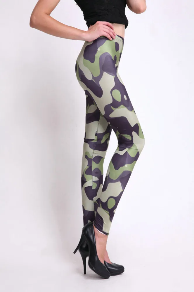 Free shipmentWholesale Cheap Girls Commando Leggings Digital Printing Galaxy Slim Pants drop Shipping