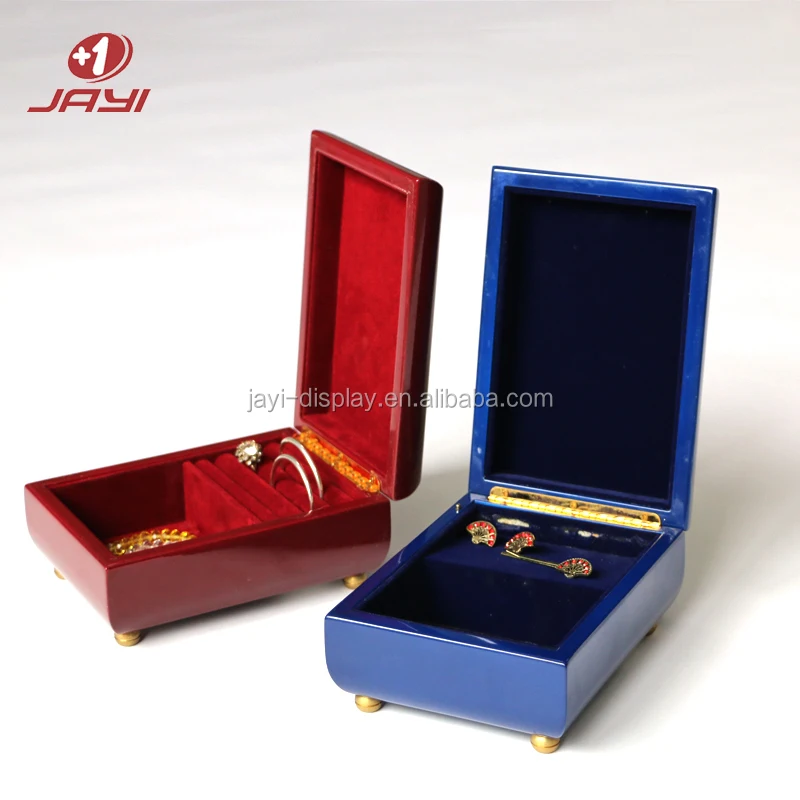 high end quality vintage custom wood jewelry gift box
