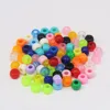 6*9mm plastic Miyuki 3900pcs/kg wholesale big hole pony all types of spacer Hair Beads for Braids children jewelry making