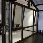 Aluminum tilt turn glass windows for sale