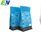 Plastic ziplock pouch milk powder packaging bag flat bottom pouch