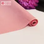 Striped Velvet Upholstery Fabric Flocking Material with Polyester Non Woven