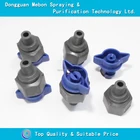 Flat Fan Water Nozzle Quick Release Full Jet Water Spray Nozzle 1/8 Plastic Full Cone Spray Nozzle