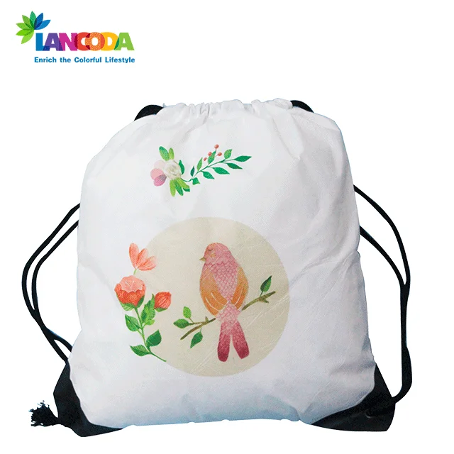 sublimation drawstring bag