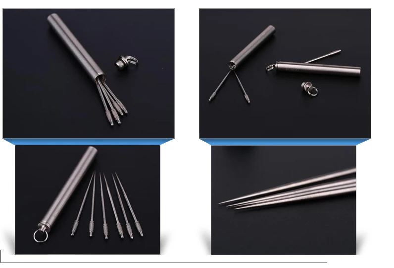 Reusable Unique Jiaxinti Titanium Metal Toothpicks For Sale Buy Metal