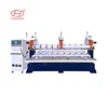Factory Price ! 12 head 5 axis cnc woodcarving machine / 5 axis 10 head wood leg cnc