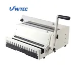 2017 New heavy duty electric wire book binding machine DW600A