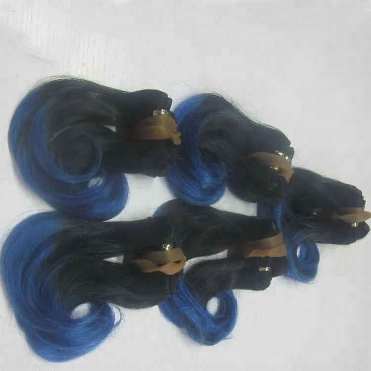 Free Sample Stock Ombre Virgin Human Hair Very Short Hair