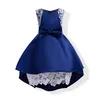 Haobaby,3- 9 Year Old Girl Princess Dress European and American Children Lace Dress patterns 2019 Flower Girl Dresses.