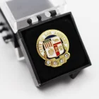 Factory direct sale customized Luxury metal pilot wing military army uniform lapel pin badge
